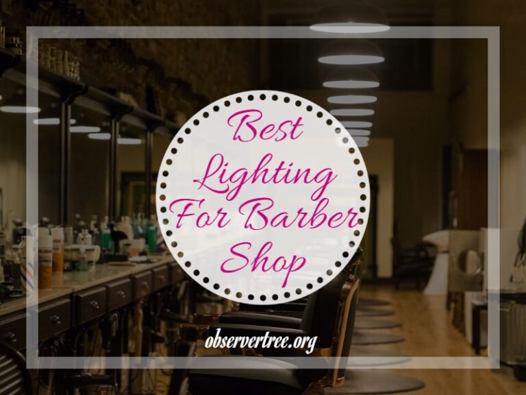 Best Lighting For Barber Shop 1