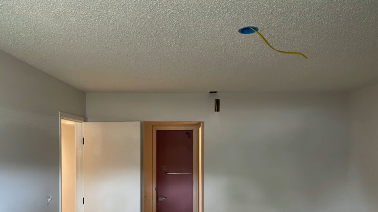 wire in ceiling