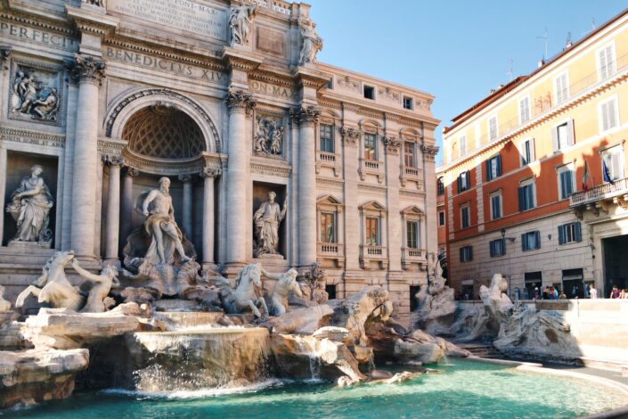 Trevi Fountain Rome scaled