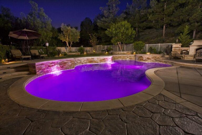 pooltone standard 16 color led pool light 12 or 120v 15 150 ft cord home garden pool spa pentair 642185 2048x