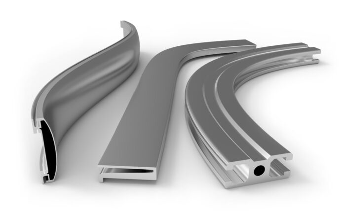 curved extruded bars